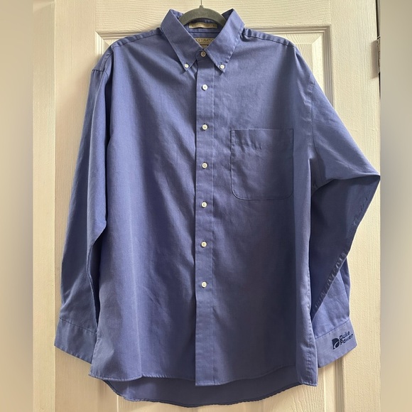 NWOT Destinations American Identity Men’s Button Down Shirt, Large - Picture 1 of 5